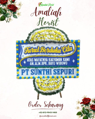 Papan Bunga Duka di Pakantan