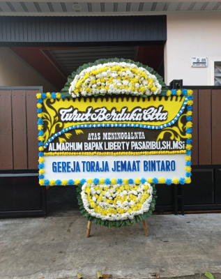 Papan Bunga Duka di Pakantan
